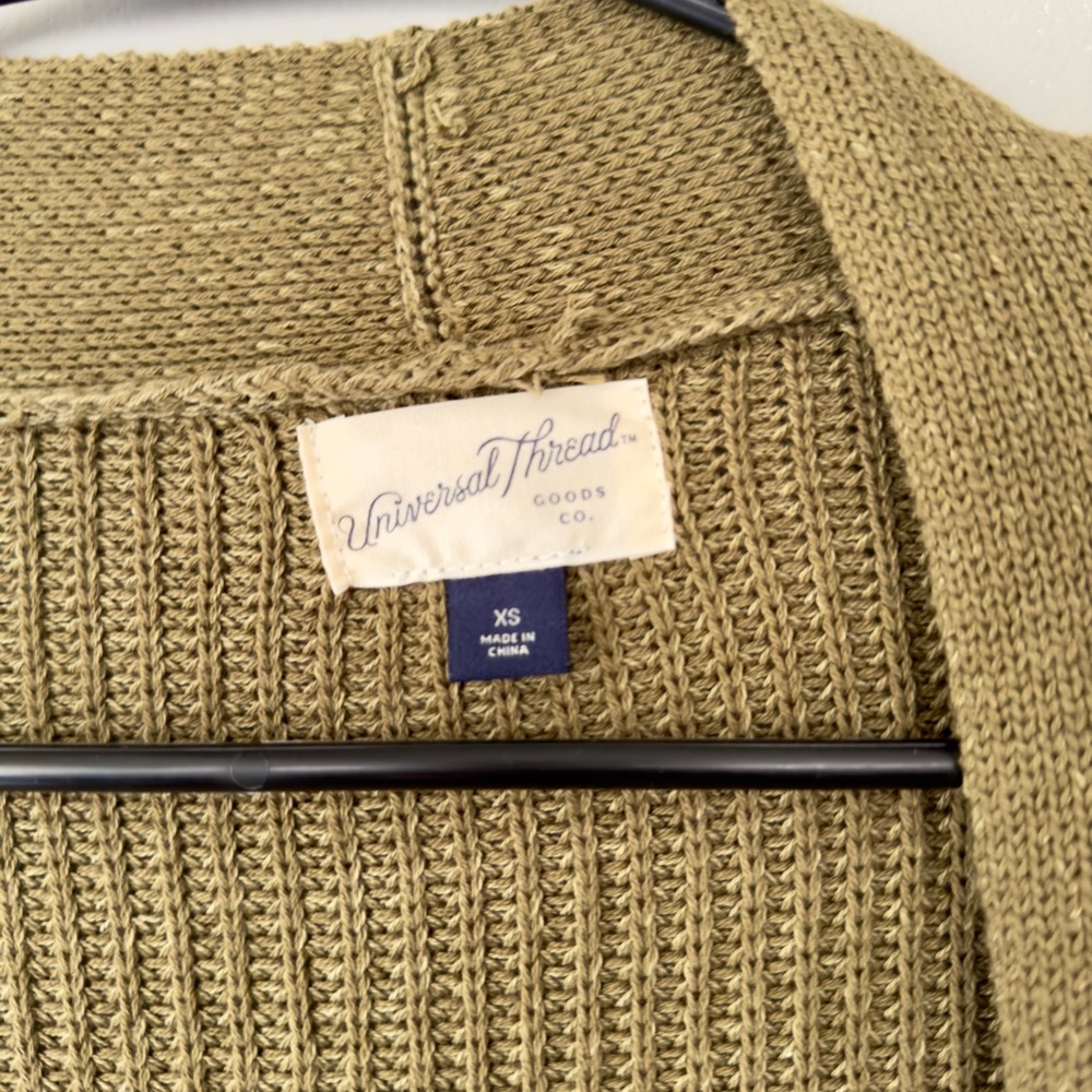 Universal Thread Green Cardigan - Picture 2 of 6